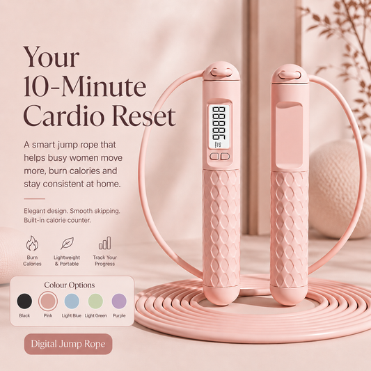 Smart Cardio Jump Rope for Women