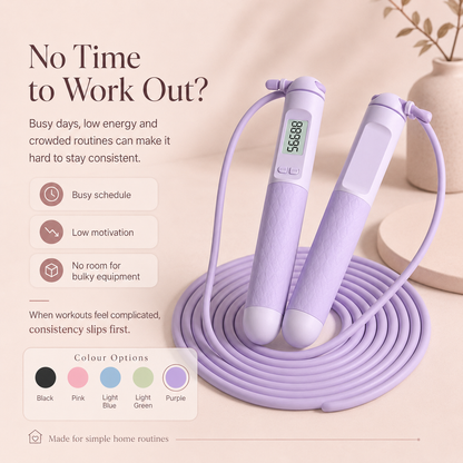 Smart Cardio Jump Rope for Women
