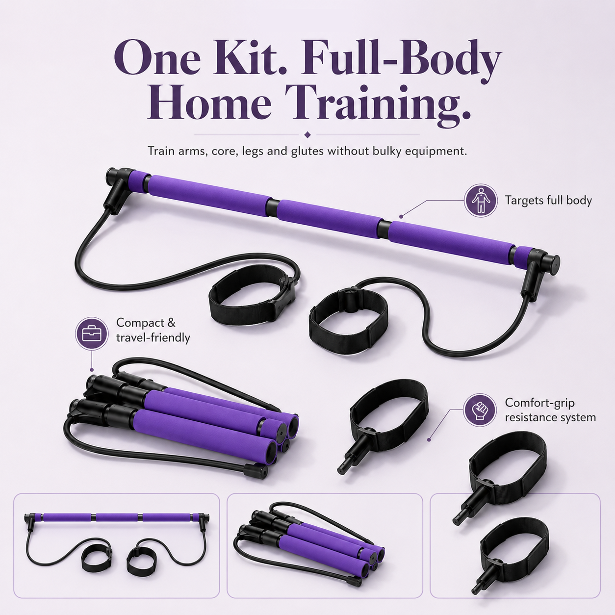 Full-Body Pilates Resistance Kit