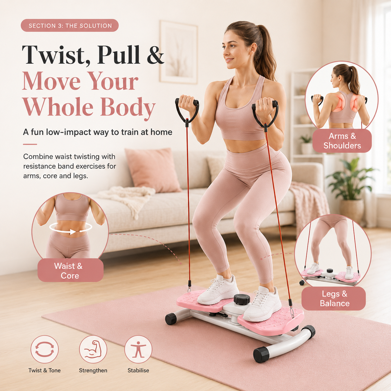 Twist Waist & Core Board