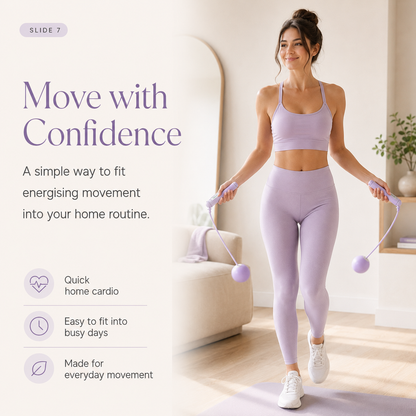 Smart Cardio Jump Rope for Women